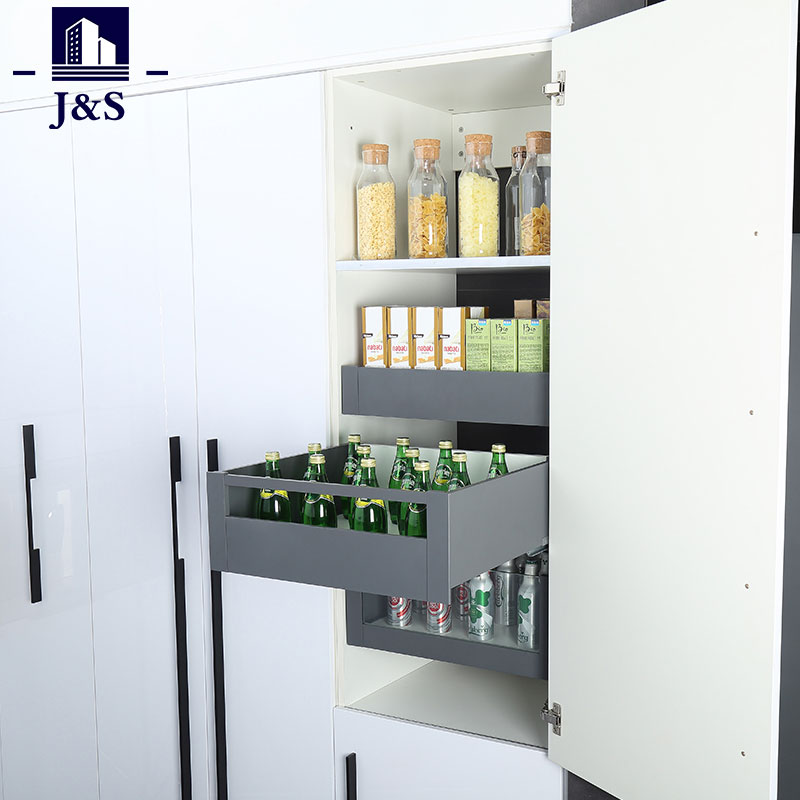 Nduweni inovasi anyar sing nampilake Laci Gerak Slow Kitchen Insert karo Soft Close Slides lan Tandem Box tekan pasar?