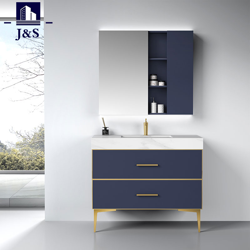 48 Inci Wall Mounted Bathroom Kabinet Vanity