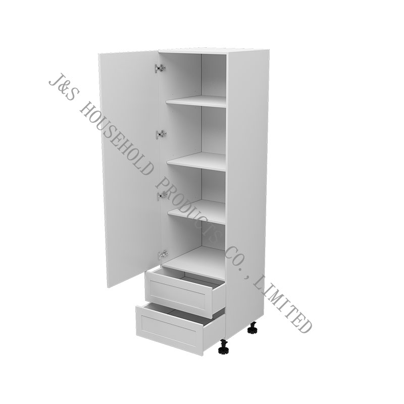 Laci dobel Walk in Pantry ing Flat Pack Pawon