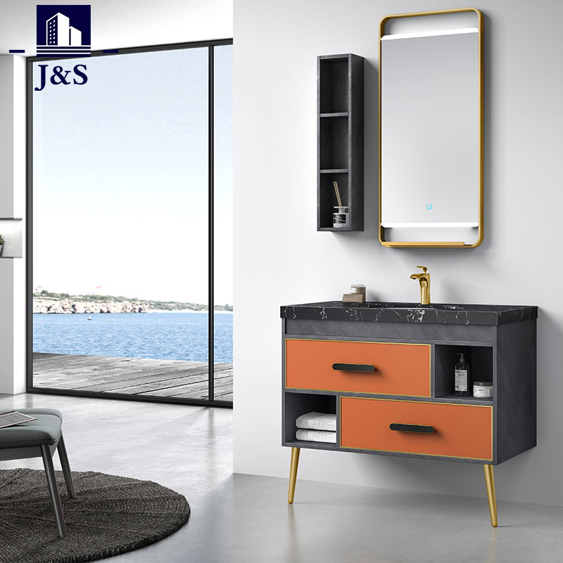 Floor Standing Bathroom Kabinet Bath Vanity