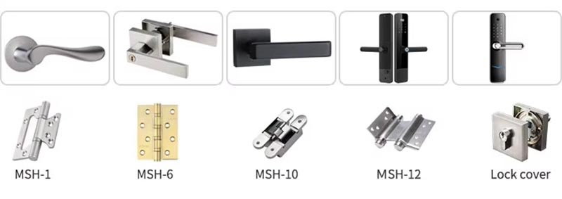 Modern Villa Aluminum Exterior Doors