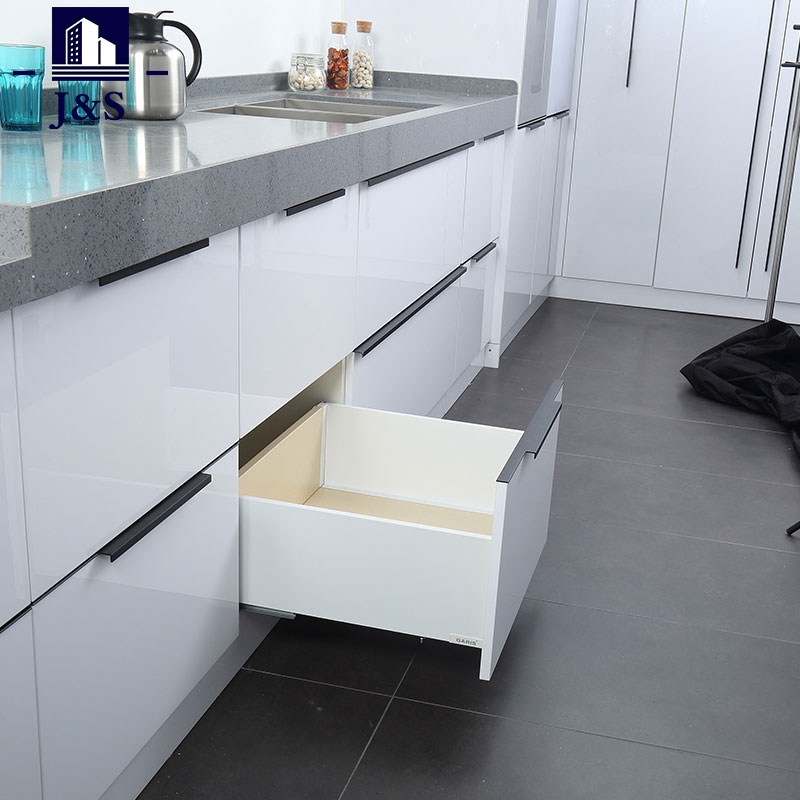 Kitchen Soft Close Muter Slim Tandem Box laci Track